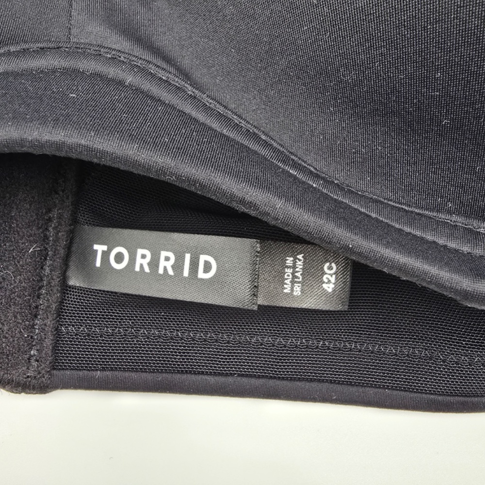 Torrid Dream Wire-Free Push-Up Bra – Black, Size 42C, NWT - Picture 11 of 12
